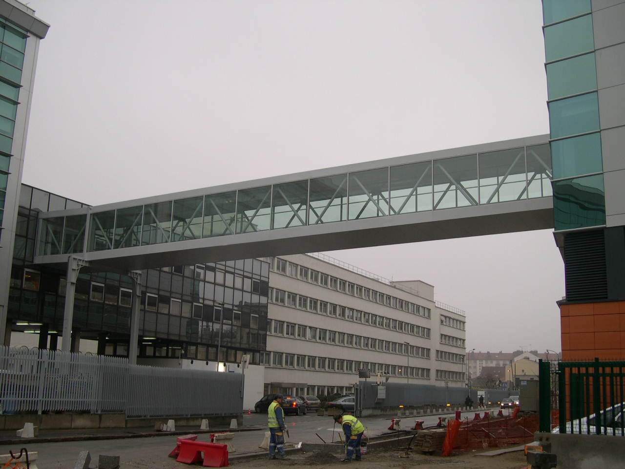 Passerelle Courbevoie - PSA
